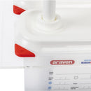 Araven Saucenspender mit Pumpe GN 1/9, transparent, 1,5 l, 3 Stück