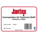 Jantex Aircare Air Freshener Refills Cosmopolitan 270ml (Pack of 6)