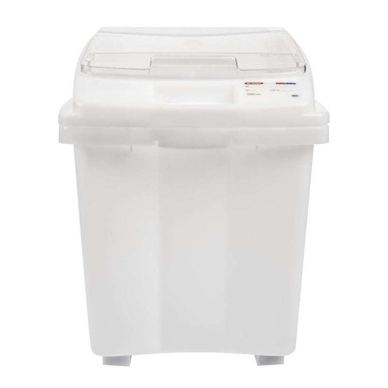 Araven Transparenter mobiler Zutatenbehälter 80Ltr