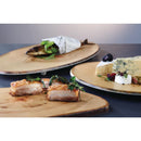 APS Timber Round Melamine Platter 440mm