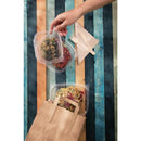 Fiesta kompostierbare Tragetaschen aus recyceltem braunem Papier, klein, 250 Stück