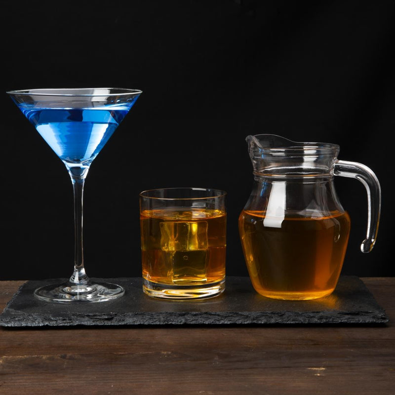 Olympia Campana One Piece Kristall-Martini-Glas, 260 ml, 6 Stück