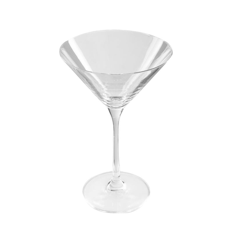 Olympia Campana One Piece Kristall-Martini-Glas, 260 ml, 6 Stück