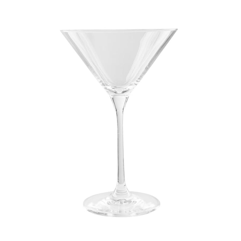 Olympia Campana One Piece Kristall-Martini-Glas, 260 ml, 6 Stück