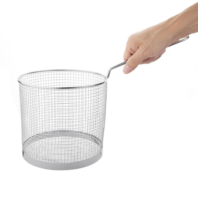 Vogue Stainless Steel Spaghetti Basket 7"