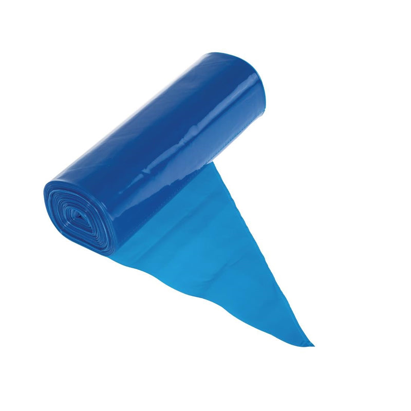 Vogue Anti-Slip Disposable Blue Piping Bags (Pack of 100)