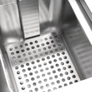 Buffalo Doppeltank-Induktionsfritteuse 2x3kW