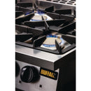Buffalo 6 Burner Gas Oven Range with Castors
