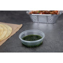 Fiesta Recyclable Plastic Microwavable Deli Pots 50ml / 1.75oz (Pack of 100)