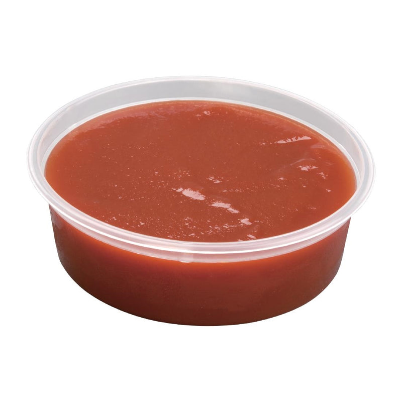 Fiesta Recyclable Plastic Microwavable Deli Pots 50ml / 1.75oz (Pack of 100)