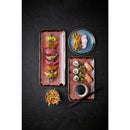 Dudson Harvest Plum Organic Coupe Rect Platter 13 3/4X6 1/4 inch Box 6