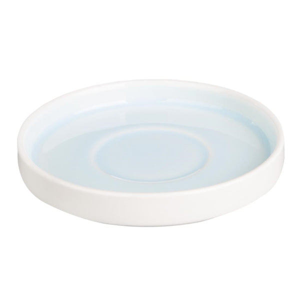 Olympia Fondant-Untertasse Aqua – 135 mm 5 1/3 Zoll für CU184 (Box 6)