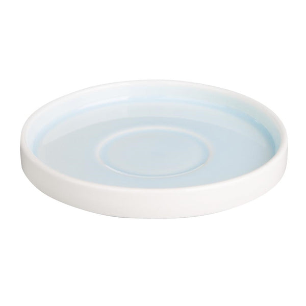 Olympia Fondant-Untertasse Aqua – 152 mm 15,2 cm für CU186 (Box 6)