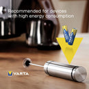 Varta Longlife Power Batterien AA 4+4 Kostenloses Aktionspaket