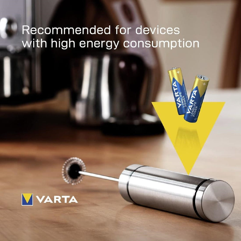 Varta Longlife Power Batterien AA 4+4 Kostenloses Aktionspaket