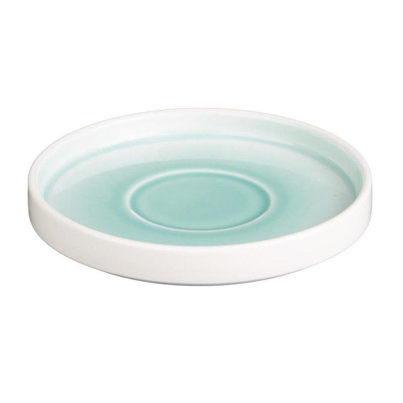 Olympia Fondant Untertasse Mint – 152 mm 6 Zoll für CU444 (Box 6)