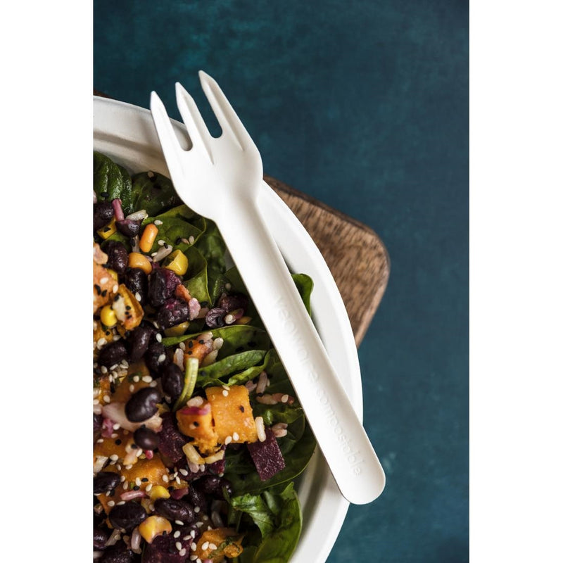 Vegware Compostable Paper Fork (Pack 1000)