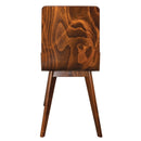 Fameg Wooden Flow Bentwood Walnut Side Chairs (Pack of 2)