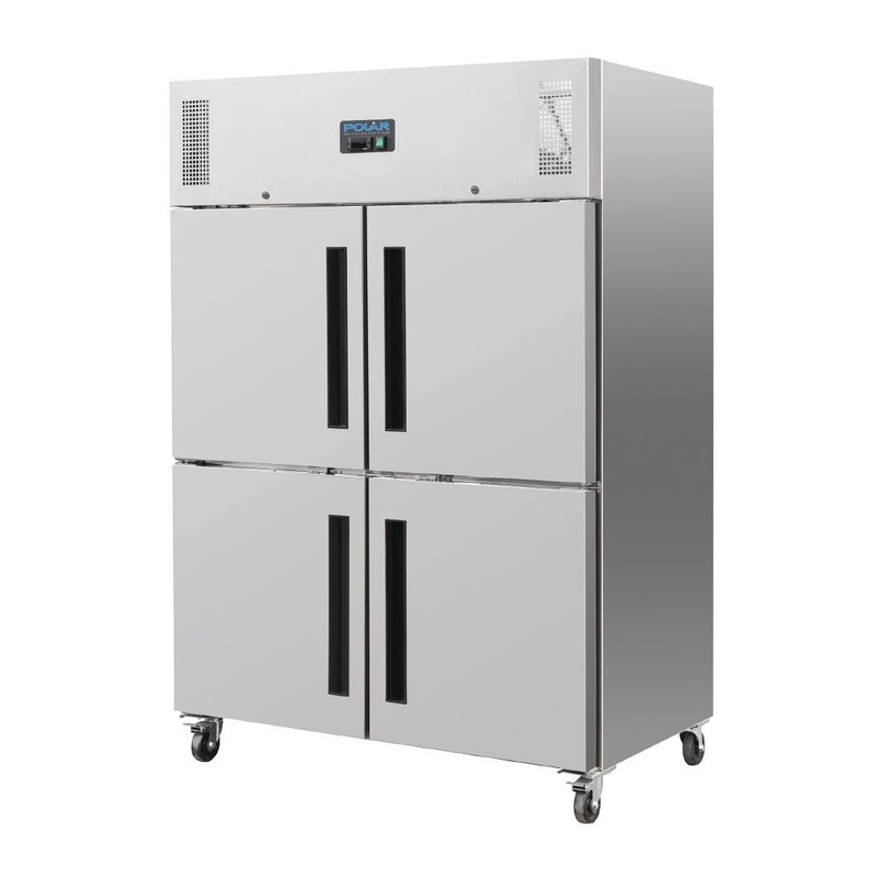 Polar G-Serie Gastro-Kühlschrank mit aufrechter Doppeltür, 1200 l