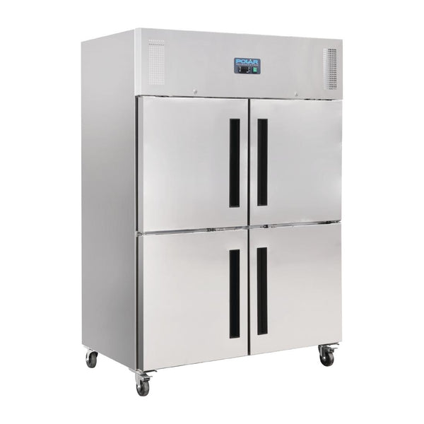 Polar G-Serie Gastro-Kühlschrank mit aufrechter Doppeltür, 1200 l