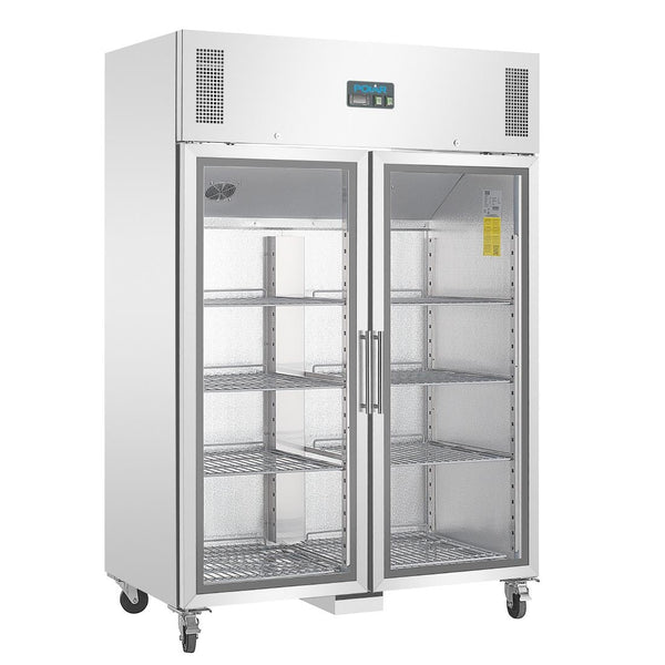 Polar G-Serie, aufrechter Doppeltür-Gastro-Display-Kühlschrank, 1200 l