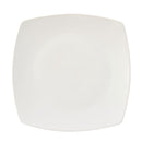 Assiettes carrées arrondies Utopia Titan Blanc 270 mm (Pack de 6)