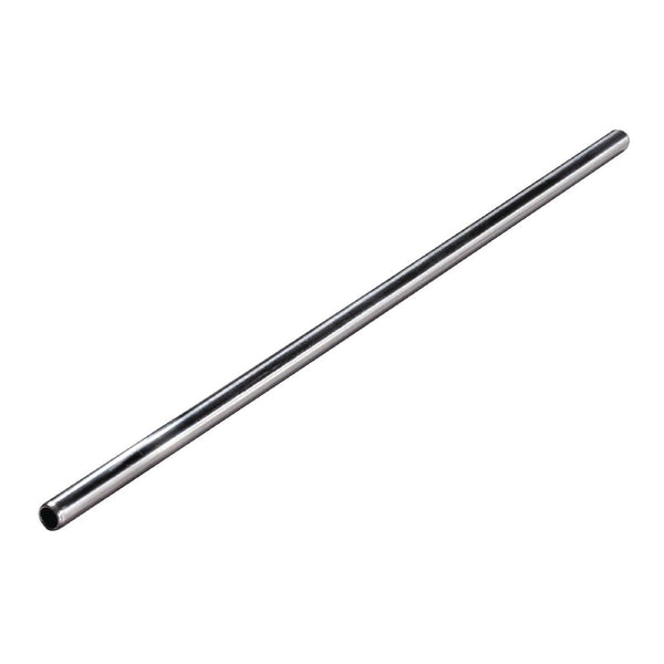 Beaumont Stainless Steel Metal Straws 8.5" (Pack of 25)