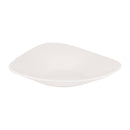 Churchill Lotus Dreieckige flache Schalen, Weiß, 238 mm, 12 Stück