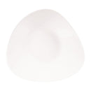 Churchill Lotus Dreieckige flache Schalen, Weiß, 278 mm, 12 Stück