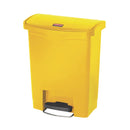 Rubbermaid Slim Jim Step on Bin Frontpedal 30Ltr Gelb