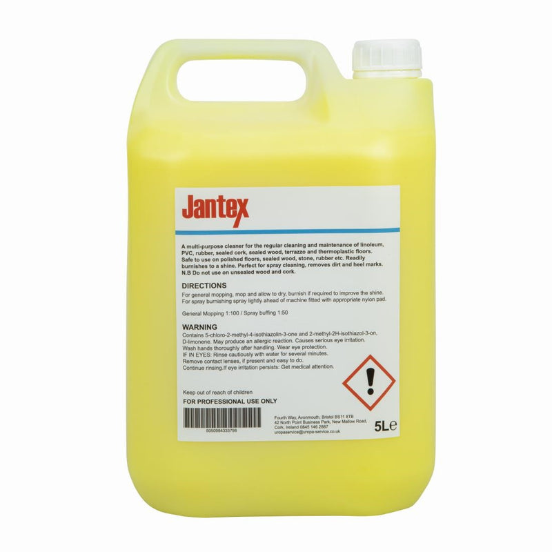 Jantex Zitronengel-Bodenreinigerkonzentrat 5Ltr