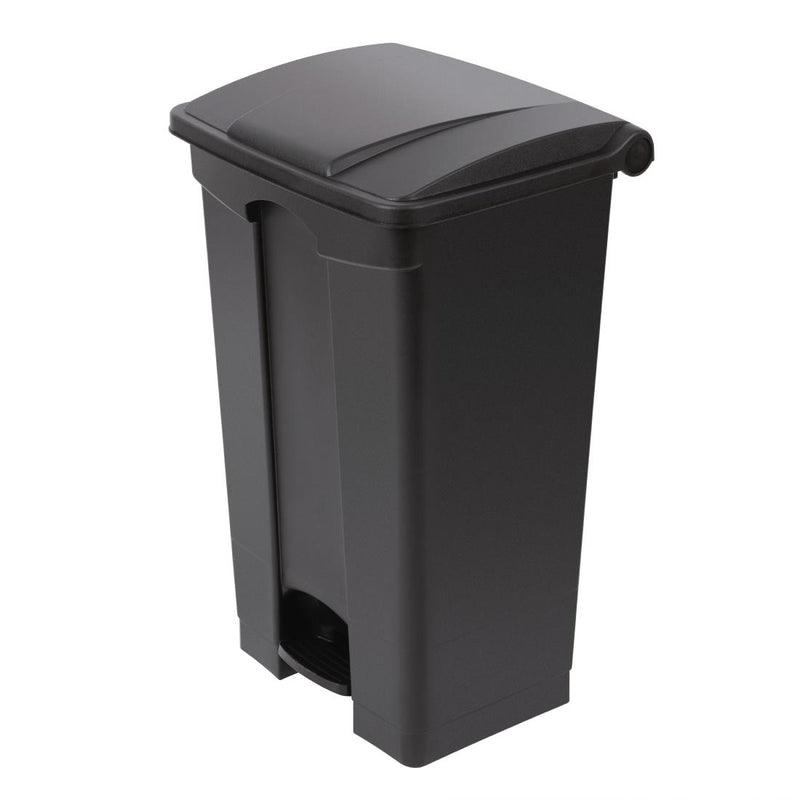 Jantex Kitchen Pedal Bin Black 87Ltr