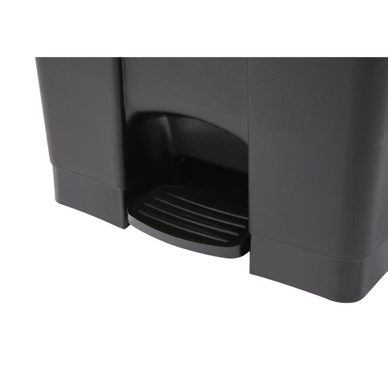 Jantex Kitchen Pedal Bin Black 87Ltr