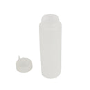 Vogue Clear 3 Nozzle Squeeze Bottle 24oz