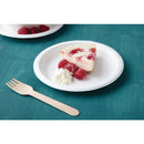 Fiesta kompostierbare Bagasse-Teller, rund, 179 mm, 50 Stück