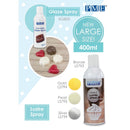 PME Edible Lustre Spray Silver 400ml