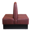 Single Booth Bench Buffalo Bordeaux
