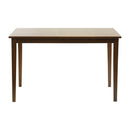 Pimlico Rectangular Dining Table Dark Walnut