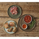 Stonecast Peppercorn Grey Walled Plate 6 1/8 " (Box 6)