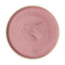 Churchill Stonecast Walled Plates Pink 220mm (Pack of 6)
