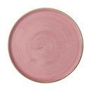Churchill Stonecast Walled Plates Pink 260mm (Pack of 6)
