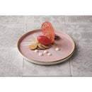Churchill Stonecast Walled Plates Pink 220mm (Pack of 6)