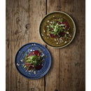 Churchill Stonecast Plume Walled Plates Ultramarine 260mm (Pack of 6)