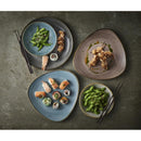 Churchill Stonecast Raw Lotus Plates Teal 228mm (Pack of 12)