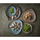 Churchill Stonecast Raw Lotus Teller, Blaugrün, 254 mm, 12 Stück