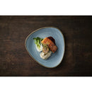 Churchill Stonecast Raw Lotus Plates Teal 228mm (Pack of 12)