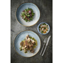 Churchill Homespun Accents Aquamarine Evolve Coupe Teller, 220 mm, 12 Stück