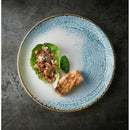 Churchill Homespun Accents Aquamarine Evolve Coupe Teller, 260 mm, 12 Stück