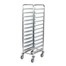 Matfer Bourgeat 12 Tray Cafeteria Trolley Grey