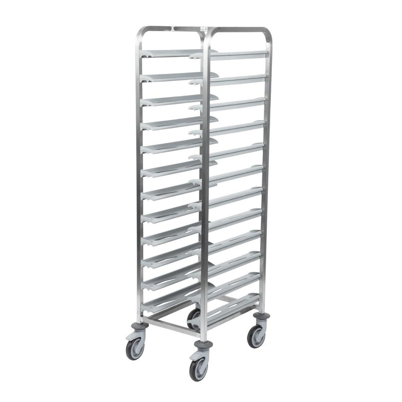 Matfer Bourgeat 12 Tray Cafeteria Trolley Grey